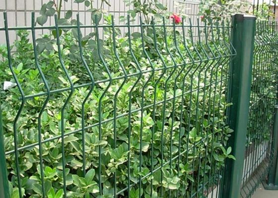 China Grün geschweißte Draht-Garten-Zaun-Dekoration mit 1.5-3.0m Breite fournisseur