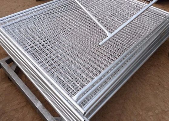 China Geschweißter Bau-vorübergehender Kettenglied-Zaun täfelt kohlenstoffarmen Stahl fournisseur