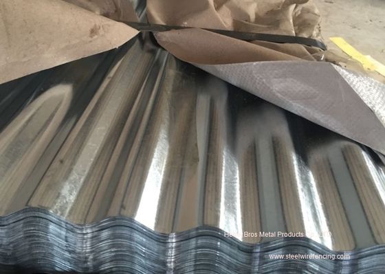 China Wellenartig bewegte galvanisierte Stahlblech-Platten für die Überdachung, Wände, Decke fournisseur