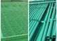 Maschendraht-Garten-Zaun PVCüberzogener Stahldraht-Fechtens55mmx200mm fournisseur