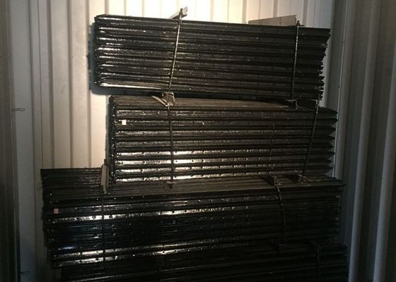 China Schwarzer Posten-u. Stern-Pfosten des Stahl-Y mit Löchern für Vieh-Zaun, Australien-Art fournisseur